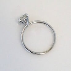 14k Yellow Gold 1ct J/I1 Round Brilliant Solitaire Engagement Ring (Size 5.5)