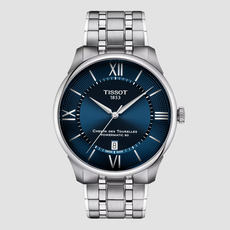 Tissot Tissot Chemin Des Tourelles 42mm Blue Sunray Dial Men's Watch
