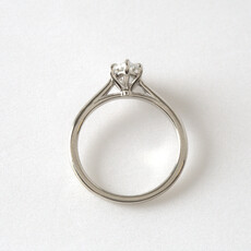 American Jewelry 14k White Gold 1.00ct F/VS1 IGI Lab Grown Marquise Diamond Solitaire Engagement Ring (Size 7)