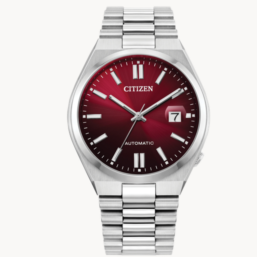 Citizen Citizen TSUYOSA Automatic Watch w/ Red Dial