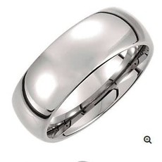 American Jewelry Tungsten (8mm) Gents Band size 12.75