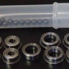 Track Attack TA-1151 Ceramic PAN CAR (9) Bearing kit w/Diff Balls (1/8 Axles)