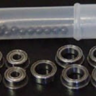 Track Attack TA-1151 Ceramic PAN CAR (9) Bearing kit w/Diff Balls (1/8 Axles)