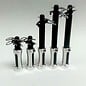 Hyperdrive GFR-1040 Clip-On Body Posts-Alum. Base/ Delrin Post- SILVER