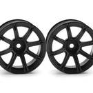HPI HPI3308  Work Emotion XC8 Wheel, 26mm, Black, 9mm Offset
