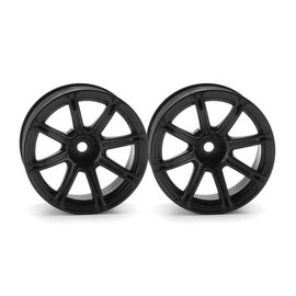 HPI HPI3308  Work Emotion XC8 Wheel, 26mm, Black, 9mm Offset