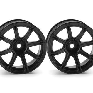 HPI HPI3308  Work Emotion XC8 Wheel, 26mm, Black, 9mm Offset