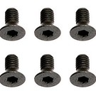 Team Associated ASC31541  3x6mm Countersunk Hex Screws (10)