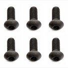 Team Associated ASC31520  2.5x6mm Button Head Hex Screws (10)