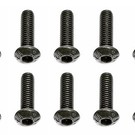 Team Associated ASC25211  3x10mm Button Head Hex Screws (10)