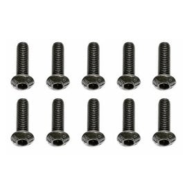 Team Associated ASC25211  3x10mm Button Head Hex Screws (10)