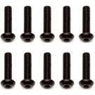 Team Associated ASC31522  2.5x10mm Button Head Hex Screws (10)