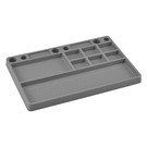 J Concepts JCO2550-8   Gray Rubber Material Parts Tray 25508