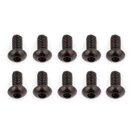 Team Associated ASC31519  2.5x5mm Button Head Hex Screws (10)