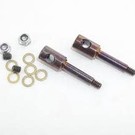 Hyperdrive WM180-160  1/8 Inline Axles w/ Shims and 4-40 Nuts 180160