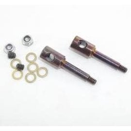 Hyperdrive WM180-160  1/8 Inline Axles w/ Shims and 4-40 Nuts