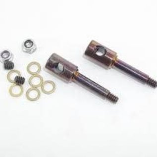 Hyperdrive WM180-160  1/8 Inline Axles w/ Shims and 4-40 Nuts