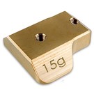 Team Associated ASC81405  FT Chassis Weight, 15g for RC8B3.1 & RC8T3.1