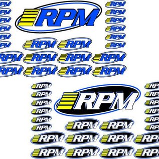 RPM R/C Products RPM70005  RPM Pro Logo Decal Sheets