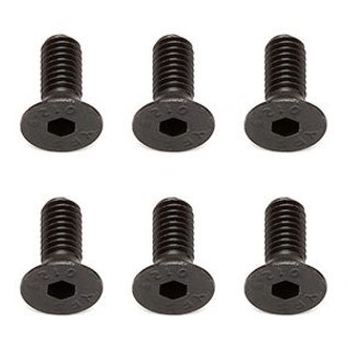 Team Associated ASC81262  4x10mm Countersunk Screw (6)