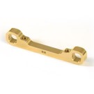 Xray XRA303721  Xray T4 Brass Rear Lower 1-Piece Suspension Holder - Rear - RR