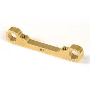 Xray XRA303721  Xray T4 Brass Rear Lower 1-Piece Suspension Holder - Rear - RR