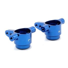 Traxxas TRA6837X  Blue Alu Steering Blocks (L&R) (2) Hoss Rustler Slash Stampede 4x4