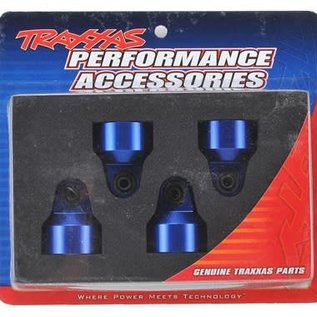 Traxxas TRA7764A  Blue Aluminum GTX Shock Cap (4) Fits X-Maxx & XRT