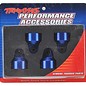 Traxxas TRA7764A  Blue Aluminum GTX Shock Cap (4) Fits X-Maxx & XRT