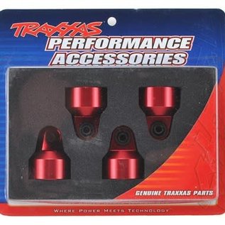 Traxxas TRA7764R  Red Aluminum GTX Shock Cap (4) Fits X-Maxx & XRT