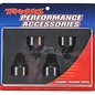 Traxxas TRA7764X  Black Aluminum GTX Shock Cap (4) Fits X-Maxx & XRT