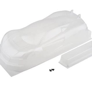 Exotek Racing EXO1863 R TEK 1/10 USGT Race Clear Lexan Body, w/ Wing  190mm