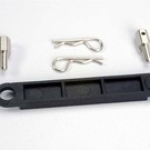 Traxxas TRA3727  Black Battery Hold-Down Plate: Rustler Bandit