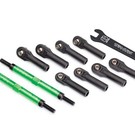 Traxxas TRA8638G  E-Revo VXL Green Toe Links w/ Aluminum Wrench