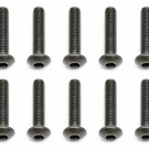 Team Associated ASC25187  3x14mm Button Head Hex Screws (10)