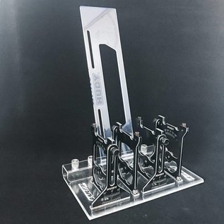 Team EA Motorsports EAM2004  Team EAM Acrylic Setup Station holder Fits Hudy TC & 10th Scale Off road systems