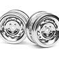 HPI HPI33472  Chrome Vintage Wheel CC Type  26mm (0mm Offset) (2) VTA