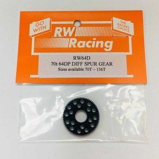 RW RW64P RW70B RW 64P 70T Pan Car Spur Gear fits Xray and AMX (other) style spools