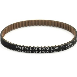 Serpent SER804203  Belt rear 50S3M186 Low Friction