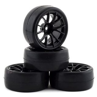 Firebrand RC FBR69240 Firebrand RC Hustler RS Pre-Mounted On-Road Tires (4)