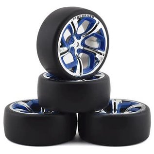 Firebrand RC FBR99553 Firebrand Hydra DSR3 Pre-Mounted Slick Drift Tires (4)