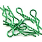 Bittydesign BDYBC-8GR  Green Bittydesign 1/10th Body Clips (8) left and right side specific clips