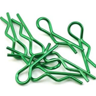 Bittydesign BDYBC-8GR  Green Bittydesign 1/10th Body Clips (8) left and right side specific clips