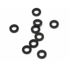 Xray XRA303122-K  Aluminum Shim 3x6x1.0mm Black (10)