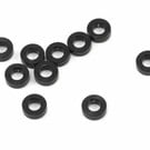 Xray XRA303123-K  Aluminum Shim 3x6x2.0mm Black (10) 303123K