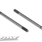 Xray XRA368160  XB2 XT2 Front Hardened Shock Shaft (2)