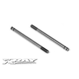 Xray XRA368160  XB2 XT2 Front Hardened Shock Shaft (2)