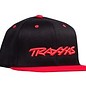 Traxxas TRA1183-BLR Traxxas Snap Hat Flat Bill Black/Red