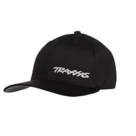 Traxxas TRA1187-BLW Traxxas Large / Extra Large L/XL Flex Hat Curve Bill Black & White