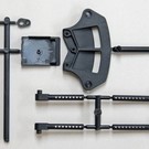 Mugen Seiki MUGA2407  Front Bumper and Parts, for MTC1 2407